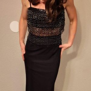 PROM size 6 black dress